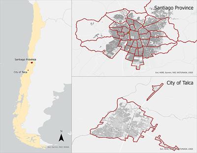 Using Google Street View to Examine Urban Context and Green Amenities in the Global South: The Chilean Experience